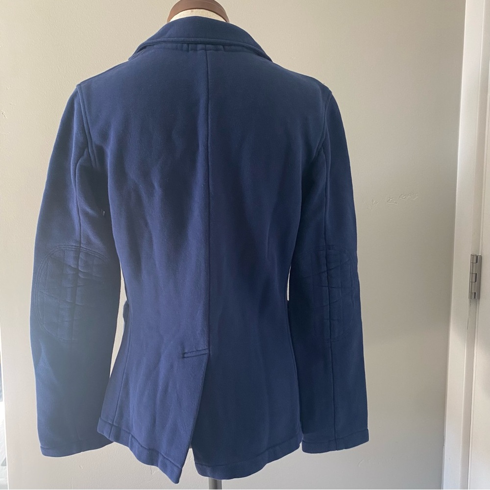 Rugby Ralph Lauren men’s navy jersey/sweatshirt blazer, XS - Picture 2 of 11